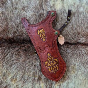 Ottoman Quiver - Carving